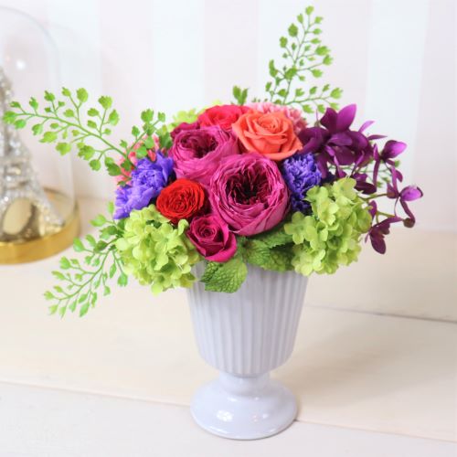 豪華プリザーブドフラワーアーティフィシャルフラワーソープフラワーアレンジメント ソープフラワー 花束 通販 ブーケ 箱入り アーティフィシャルフラワー